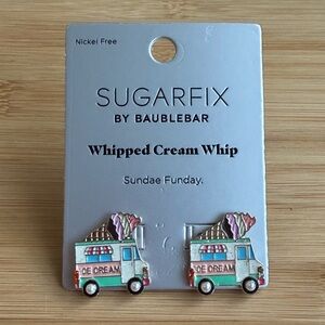 NWT SUGARFIX by BaubleBar Ice Cream Truck “ Sundae Funday” Earrings